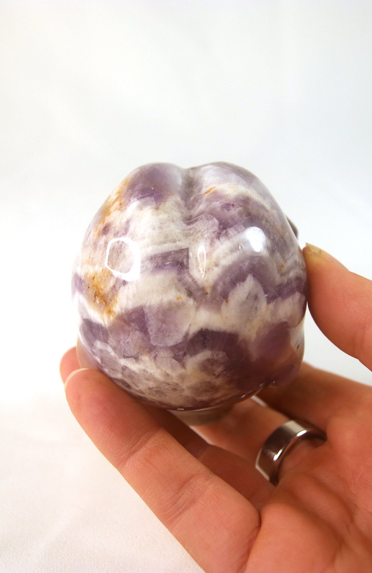 Chevron Amethyst ET Skull